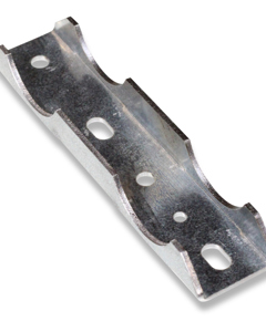 Bracket f/pipe 1" f/door in litter aisle